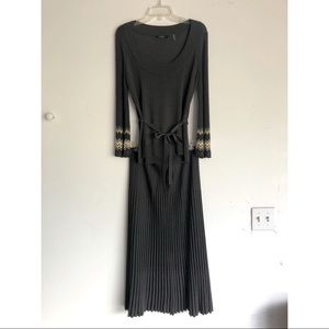 Nic+Zoe 100% silk sweater/skirt set